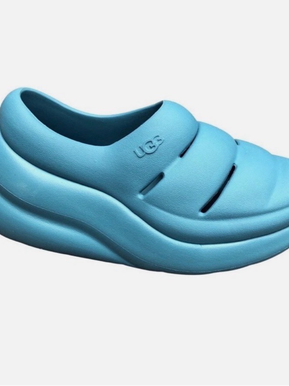 UGG Women's Sky Blue Foam Slip-On Mule